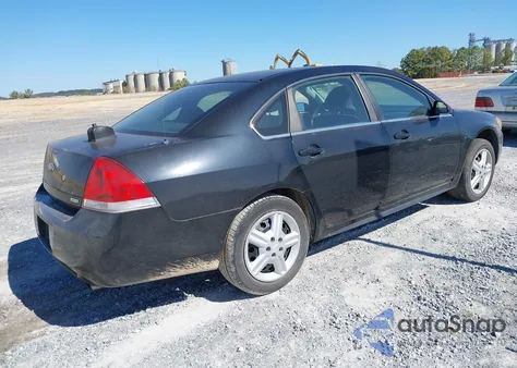2014 Chevrolet Impala Limited Police из США, поврежденный, VIN 2G1WD5E33E1182831